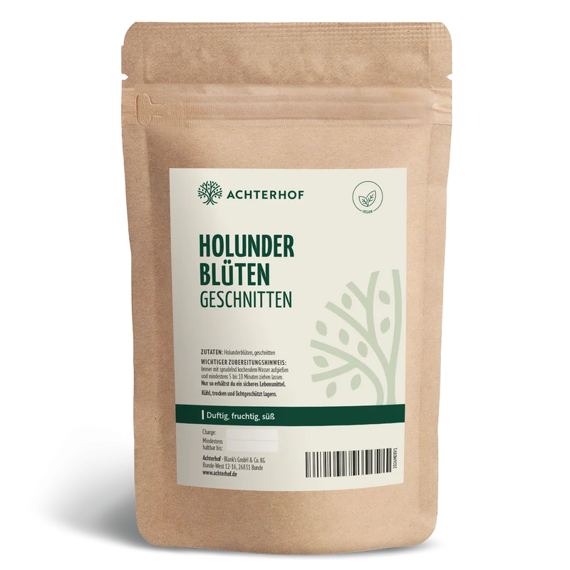 Holunderblüten geschnitten (500g)