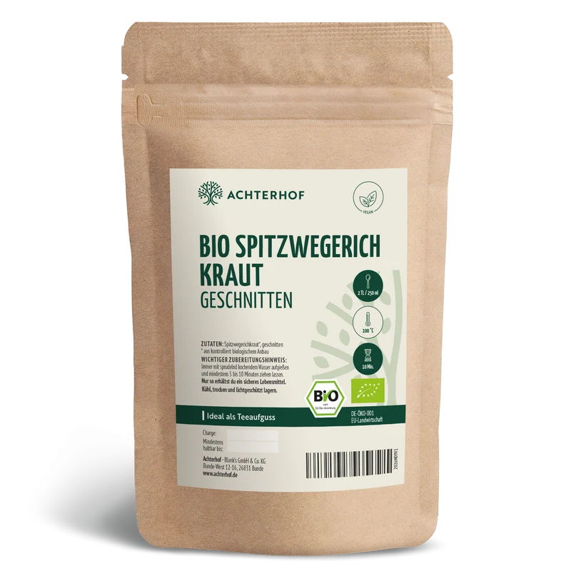 Spitzwegerichkraut geschnitten Bio (500g)