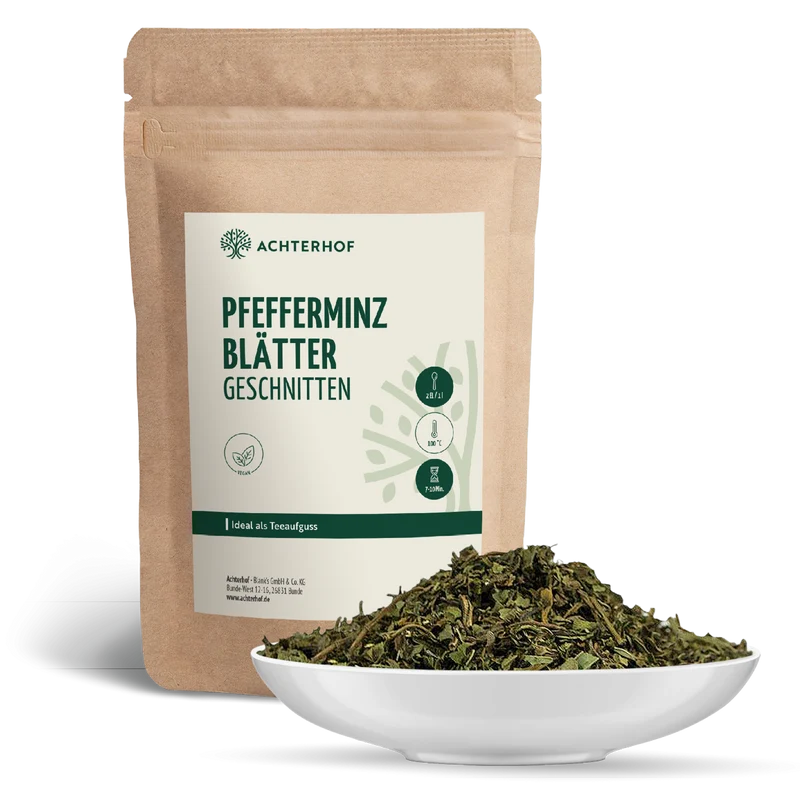 Pfefferminzblätter geschnitten (100g)