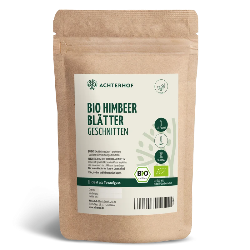 Himbeerblätter geschnitten Bio (500g)