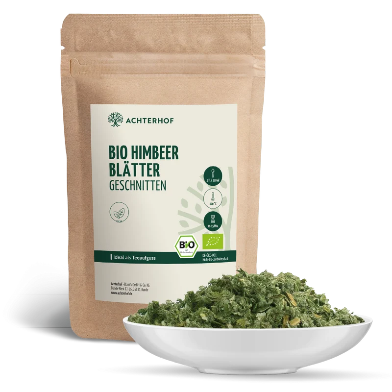 Himbeerblätter geschnitten Bio (500g)