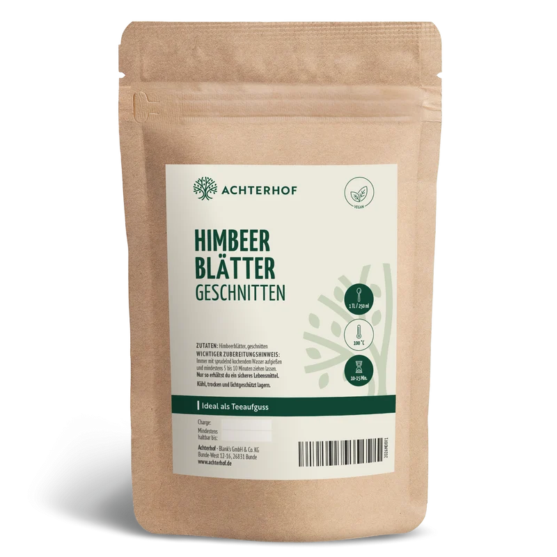 Himbeerblätter geschnitten (500g)