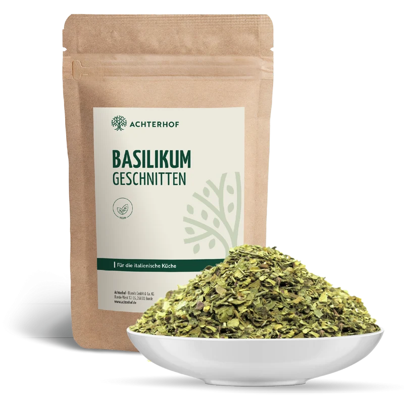 Basilikum geschnitten (250g)