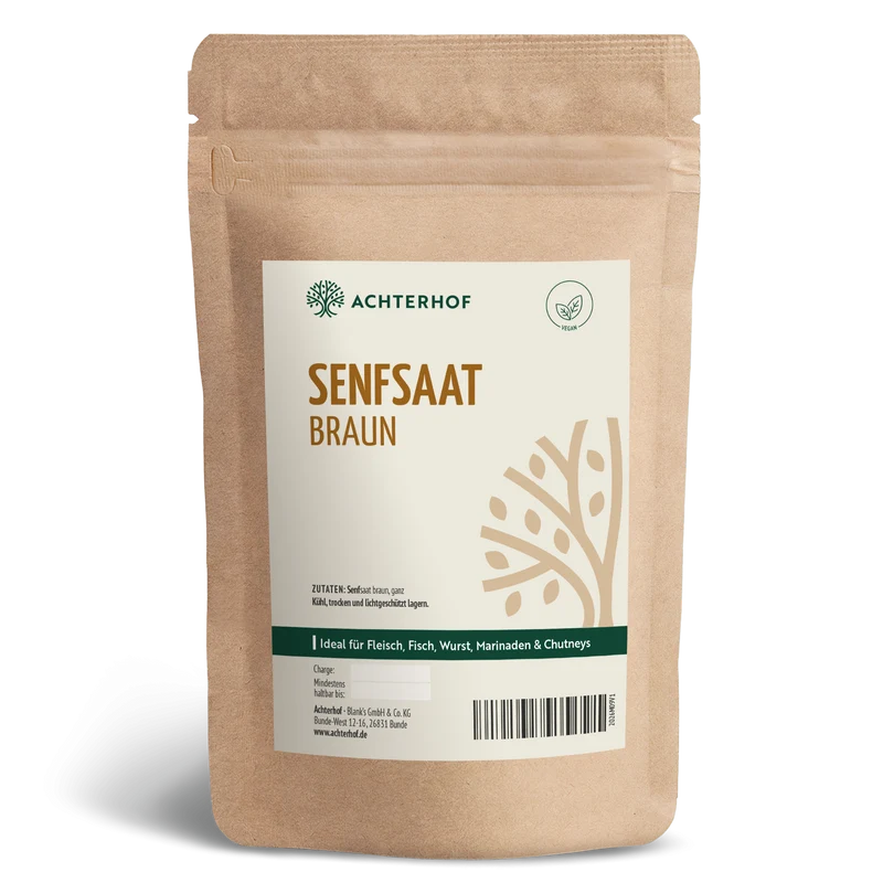 Senfsaat braun ganz (1000g)