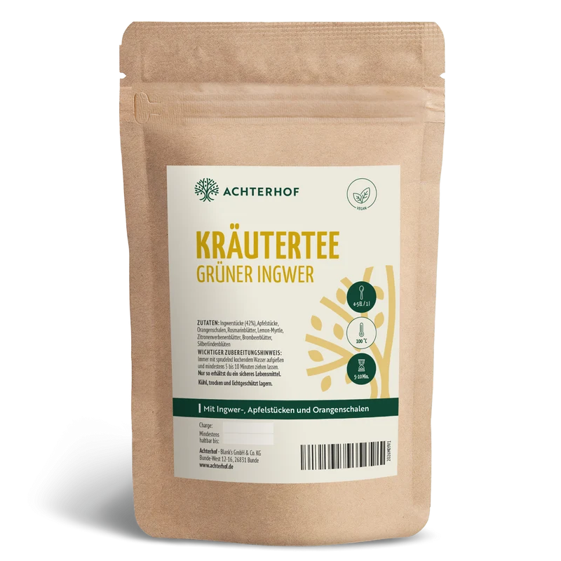 Kräutertee Grüner Ingwer (250g)