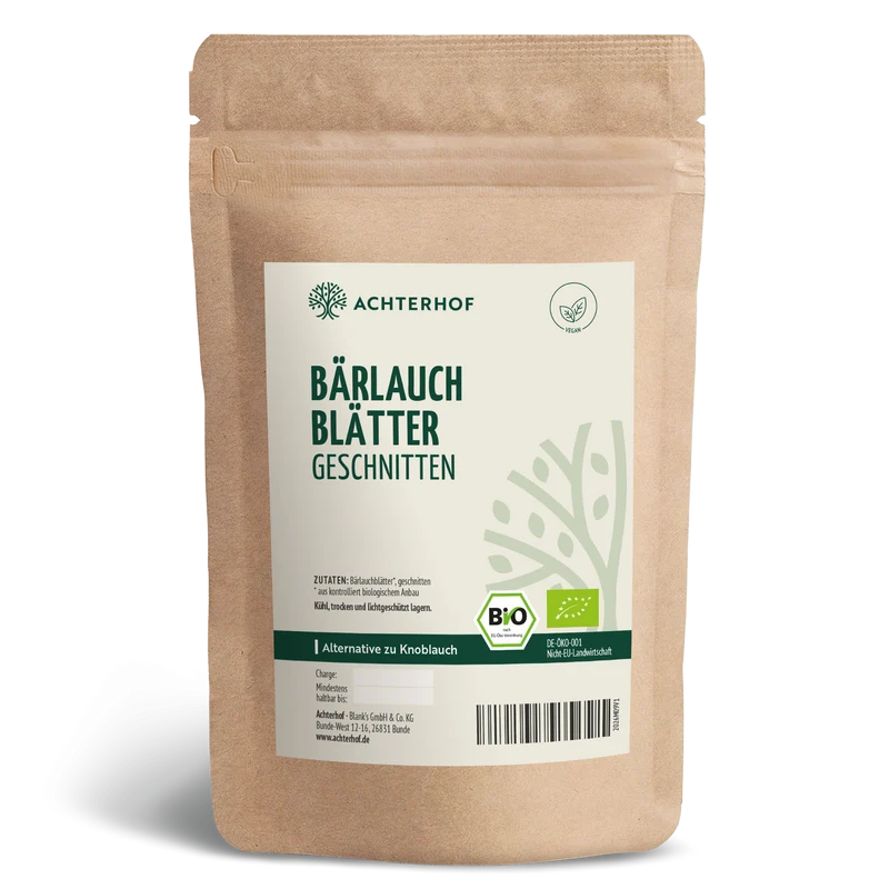 Bärlauchblätter geschnitten Bio (250g)