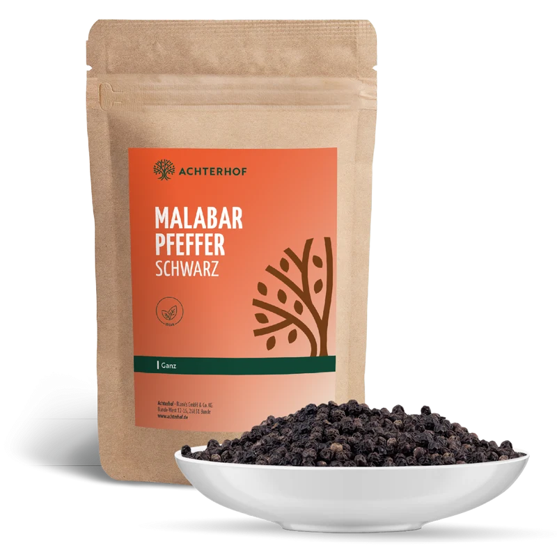 Malabar Pfeffer schwarz ganz (500g)