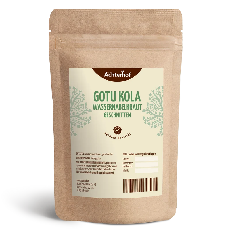 Gotu Kola Wassernabelkraut geschnitten (500g)