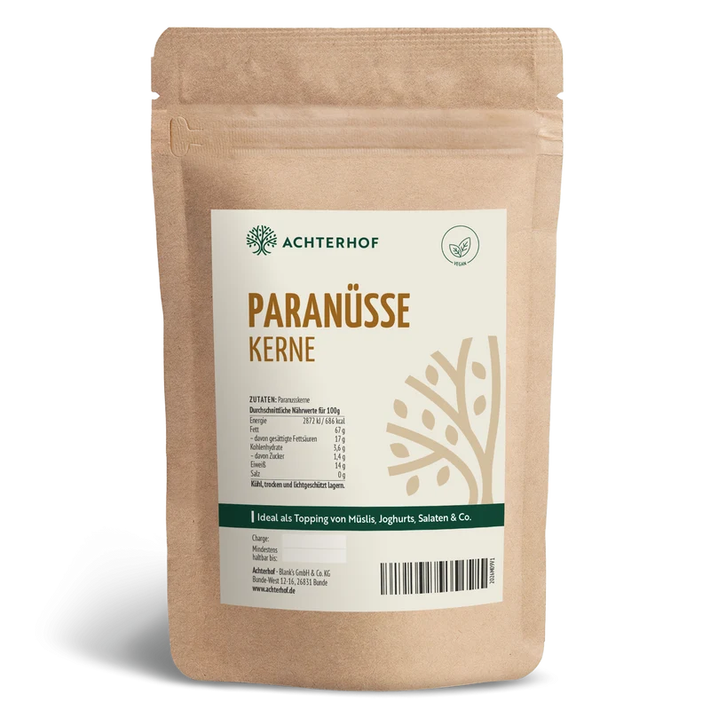 Paranusskerne ganz (500g)