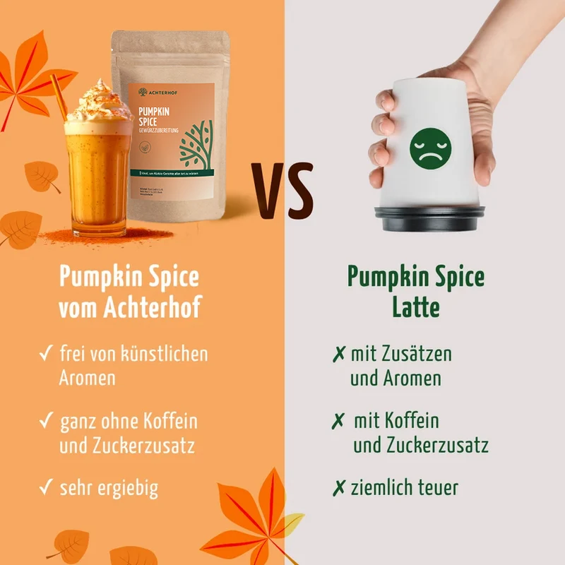 Pumpkin Spice Gewürzzubereitung (100g)