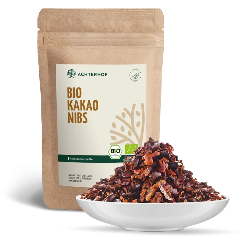Bio Kakao Nibs roh & ungeröstet (200g)