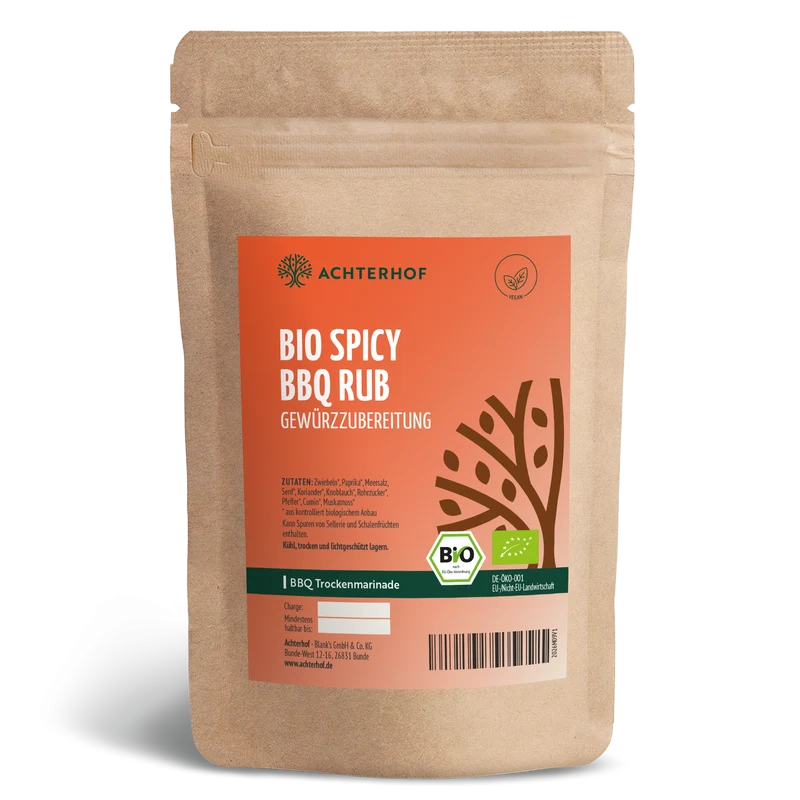 Spicy BBQ Rub Gewürzzubereitung Bio (100g)