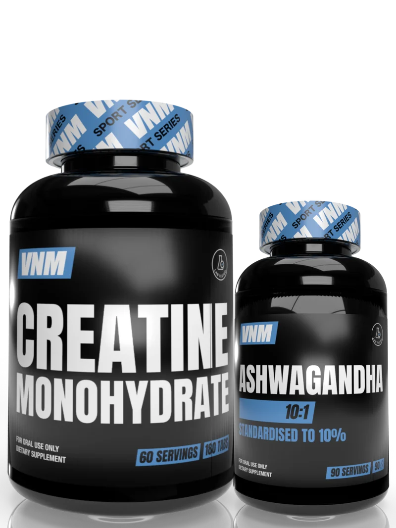 Kreatin + Ashwaganda-Kombination