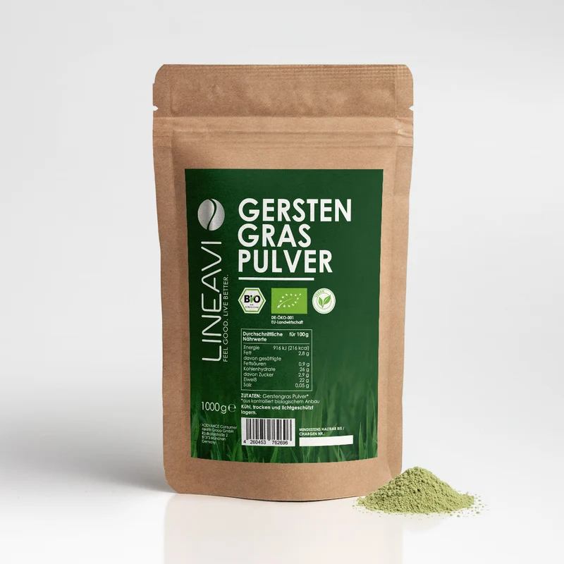 Bio Gerstengraspulver (1000g)