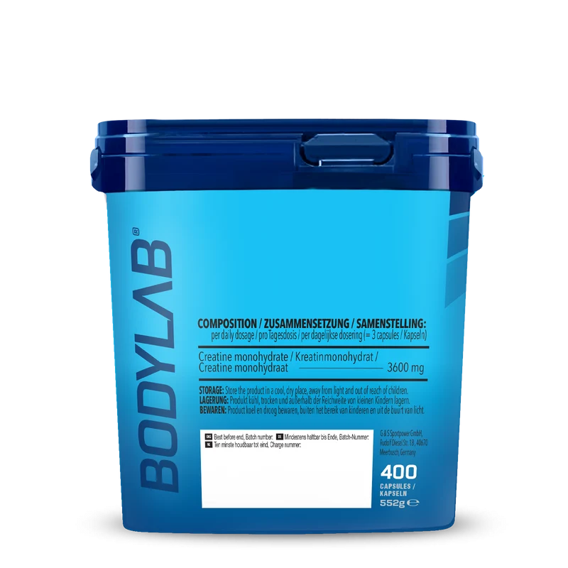 Creatine Monohydrate Mega Caps (400 Kapseln)