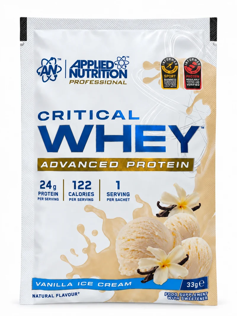 Applied Nutrition Critical Whey Sachet 33g - Vanilleeis