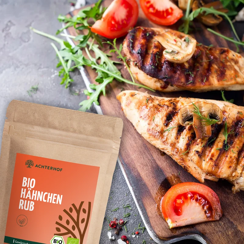 Hähnchen Rub Gewürzzubereitung Bio (100g)