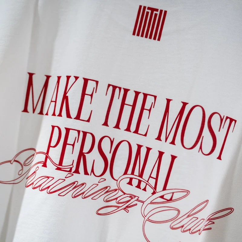 T-Shirt - Personal Training Club - Weiß