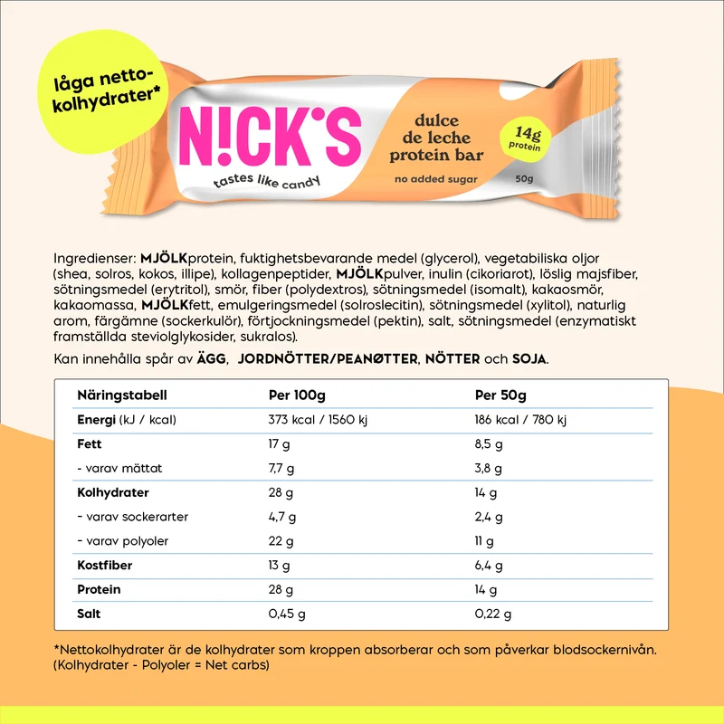 Proteinriegel Dulce De Leche 12 x 50g