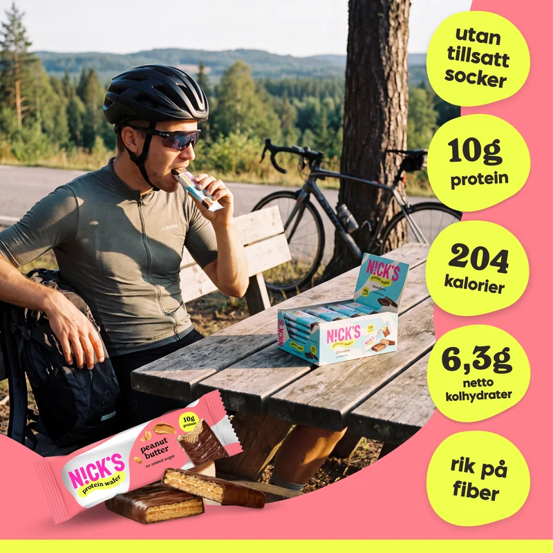 Proteinwaffel Erdnussbutter