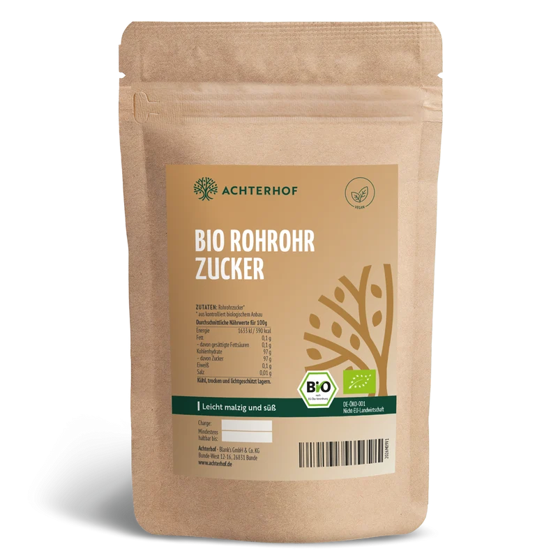 Rohrohrzucker Bio (1000g)