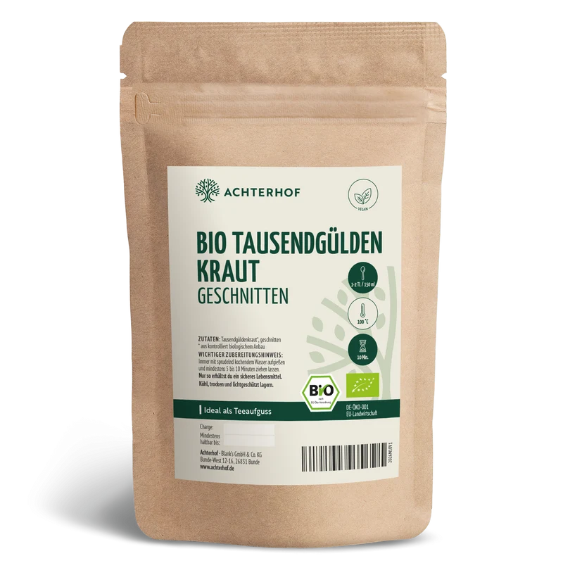 Tausendgüldenkraut geschnitten Bio (250g)