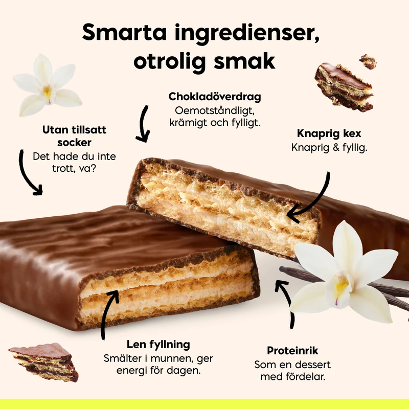 Proteinwaffel Vanille