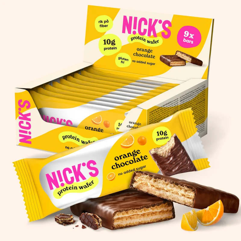Proteinwaffel Orange