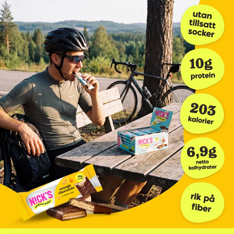 Proteinwaffel Orange