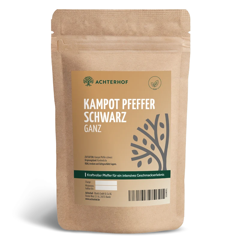 Kampot Pfeffer schwarz ganz (50g)