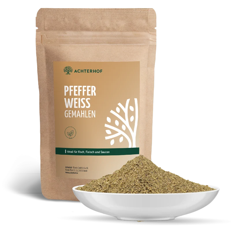 Pfeffer weiß gemahlen (250g)