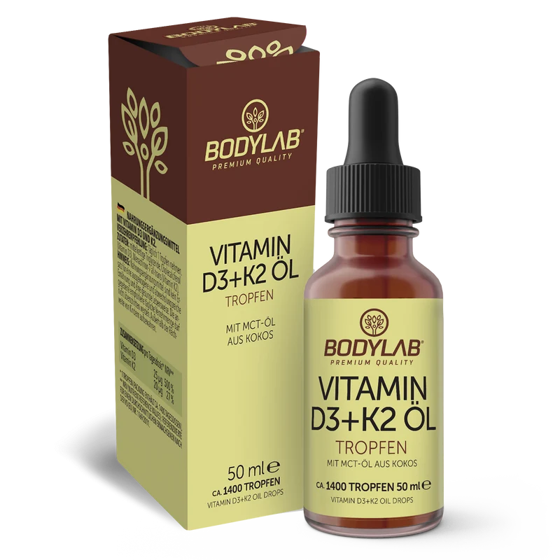 Vitamin D3 + K2 Öl Tropfen (50ml)