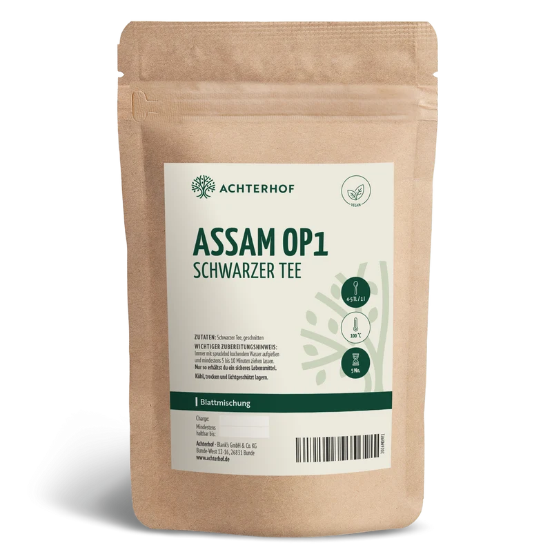 Schwarzer Tee Assam OP1 Blattmischung (100g)