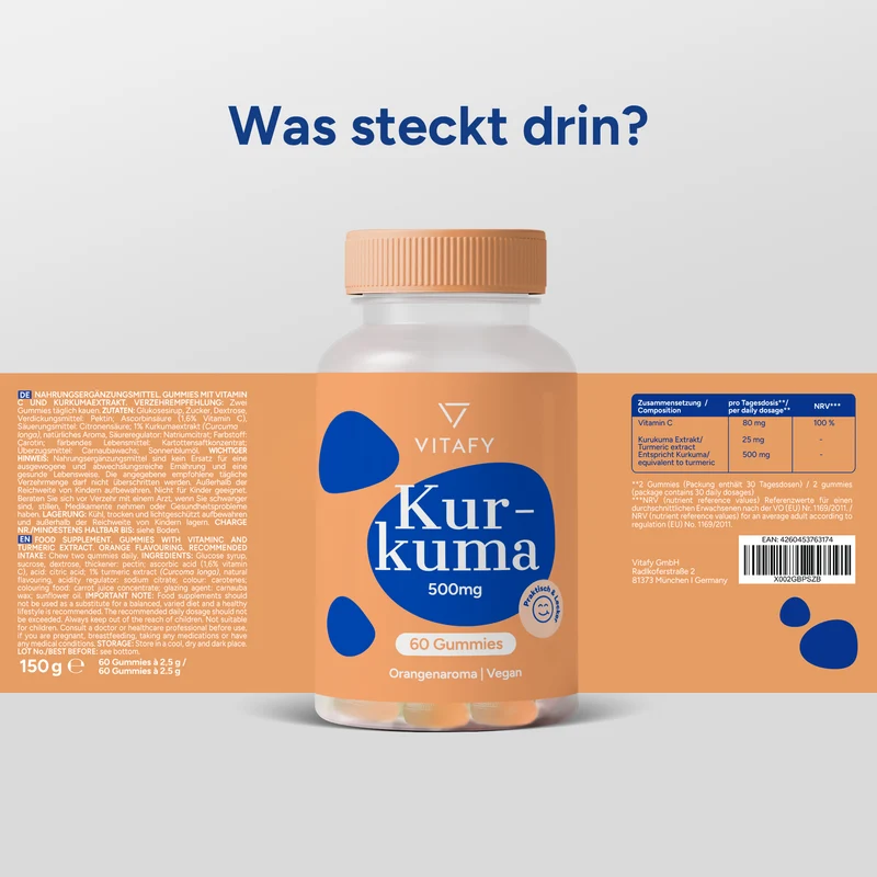 Kurkuma (60 Gummies)