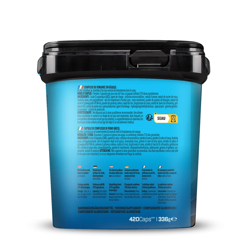 BIG PACK Testo Extreme 2.0 - neue Formel (420 Kapseln)