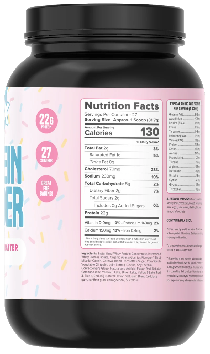 Birthday Cake Batter Whey Protein