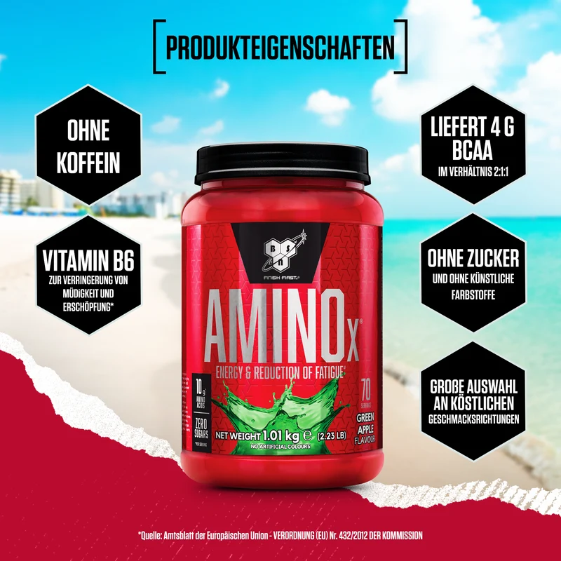 Amino X Aminosäuren BCAA (1000g)