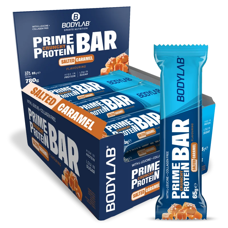 Prime Crunchy Protein Bar - 2 g Leucin (12x65g)
