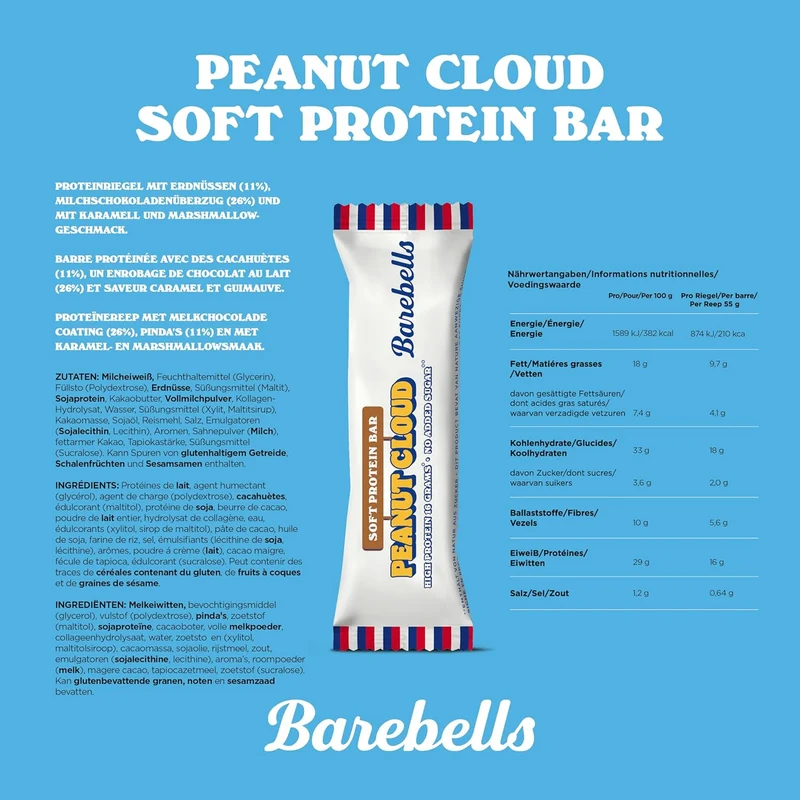 Soft Protein Bar (12x55g)