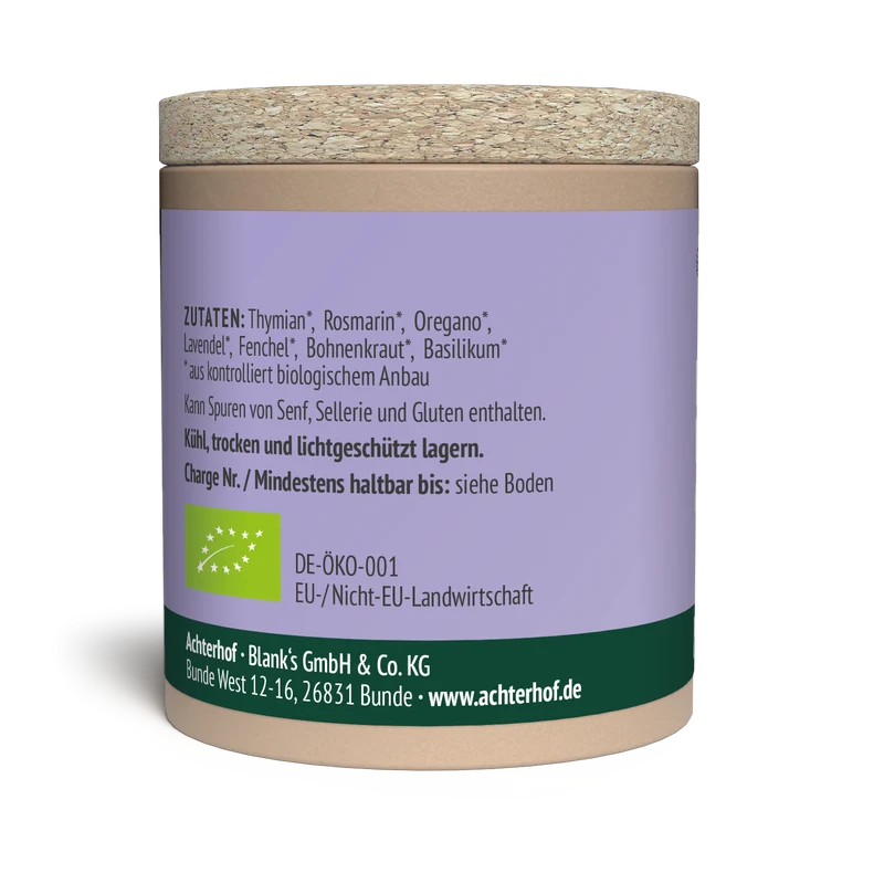 Kräuter der Provence Gewürzmischung Bio (20g)