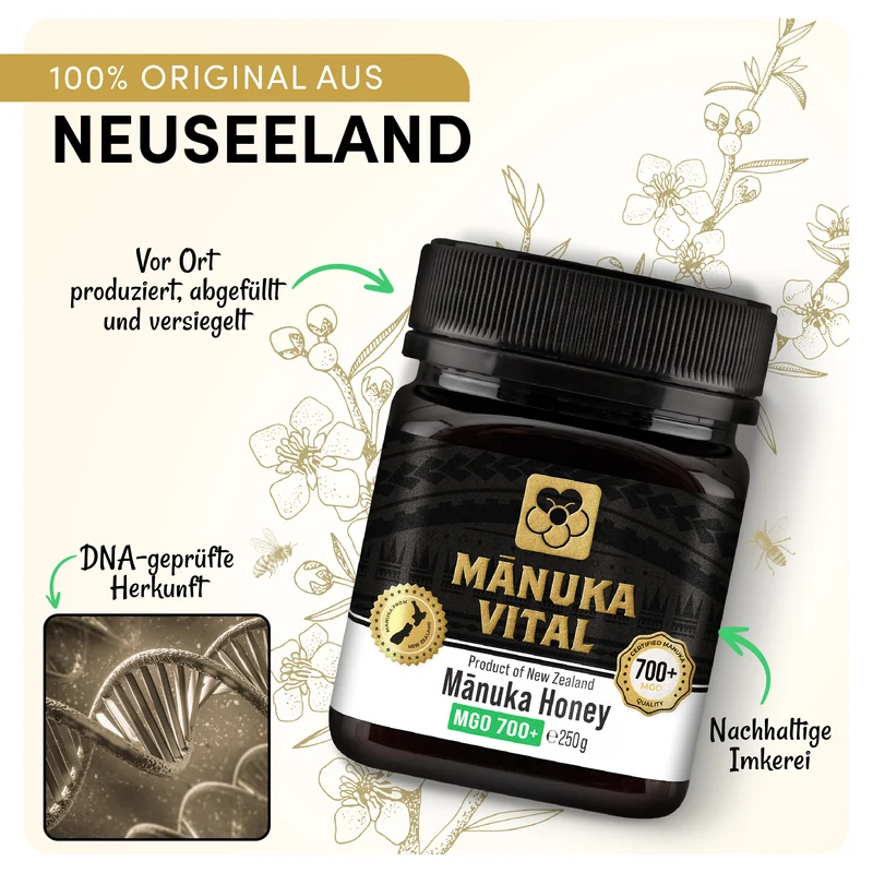 Manuka Vital Honig MGO 700+ (250g)