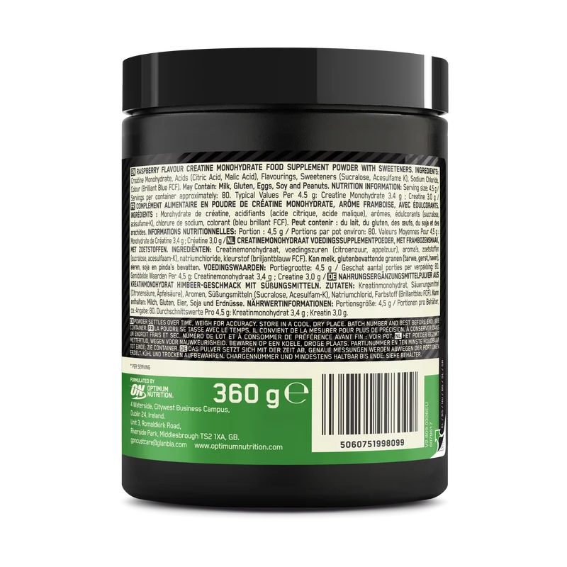 Micronised Creatine Powder Flavored (360g)