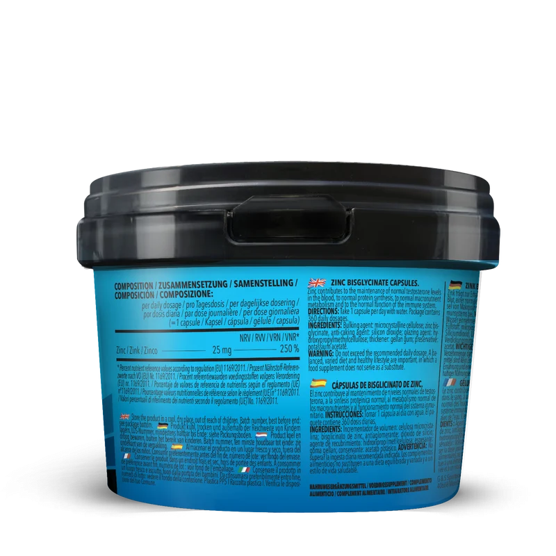 BIG PACK Zinc Bisglycinat (360 Kapseln)