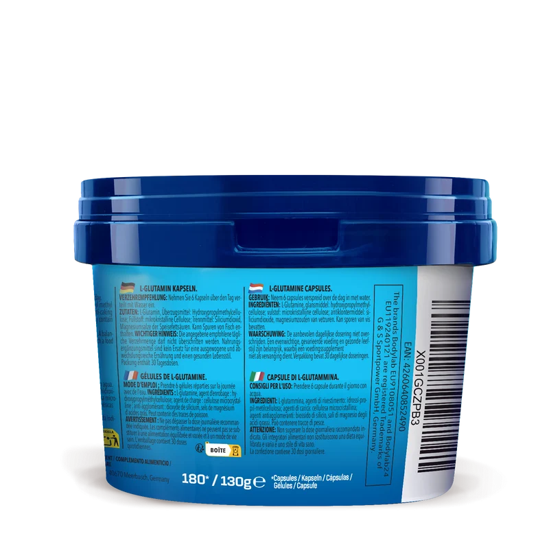 L-Glutamin (180 Kapseln)