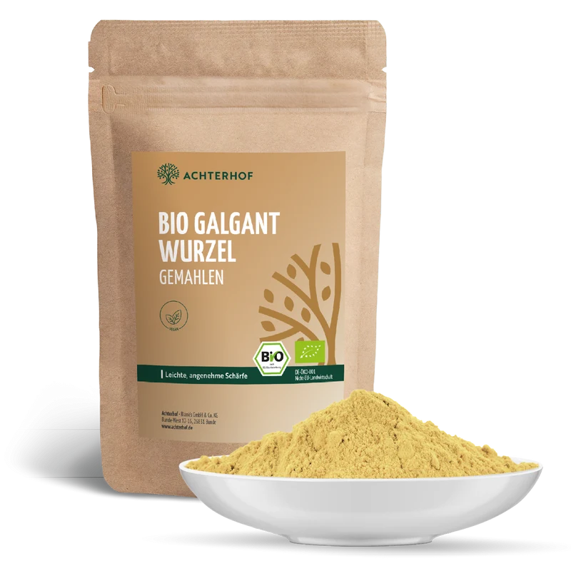 Galgantwurzel Pulver Bio (100g)