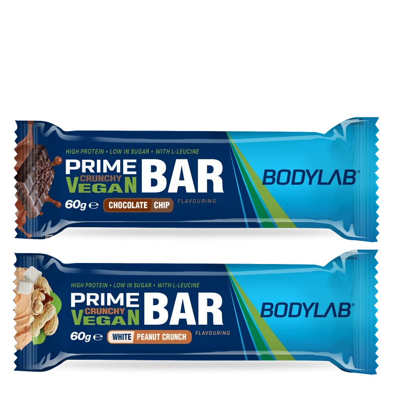 2 x Prime Crunchy Vegan Bar (12x60g)