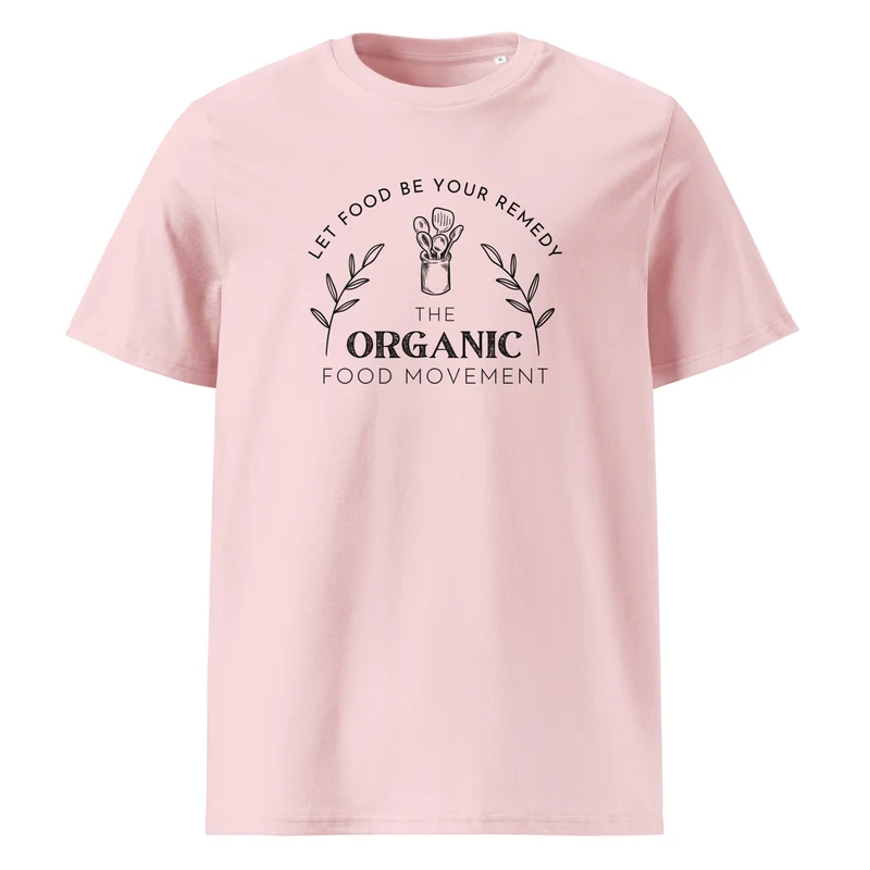 Unisex Organic Cotton T-Shirt (Black Logo)