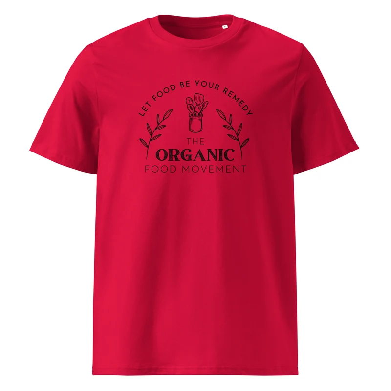 Unisex Organic Cotton T-Shirt (Black Logo)