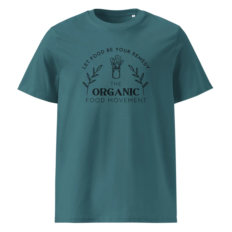 Unisex Organic Cotton T-Shirt (Black Logo)