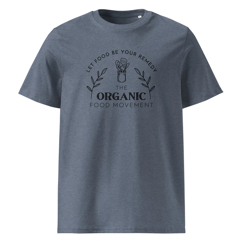 Unisex Organic Cotton T-Shirt (Black Logo)